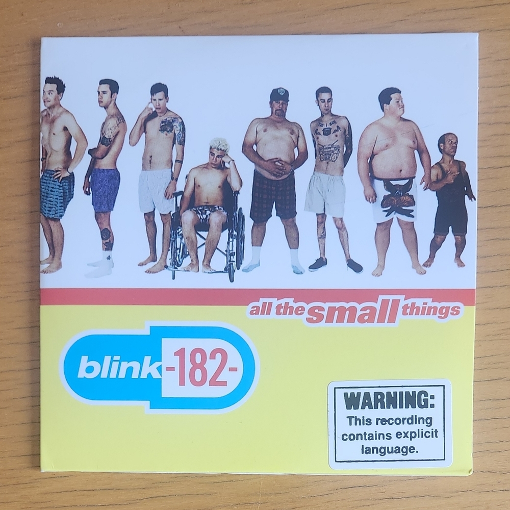 blink 182 "All The Small Things" and "Enema of the State" CDs Lot of 2 - Picture 2 of 7